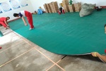 防靜電膠墊作為鋪地材料鋪設地面為何要關注阻燃性？